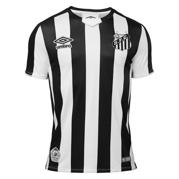 Camisetas Santos Segunda equipo 2019-20 Negro Blanco